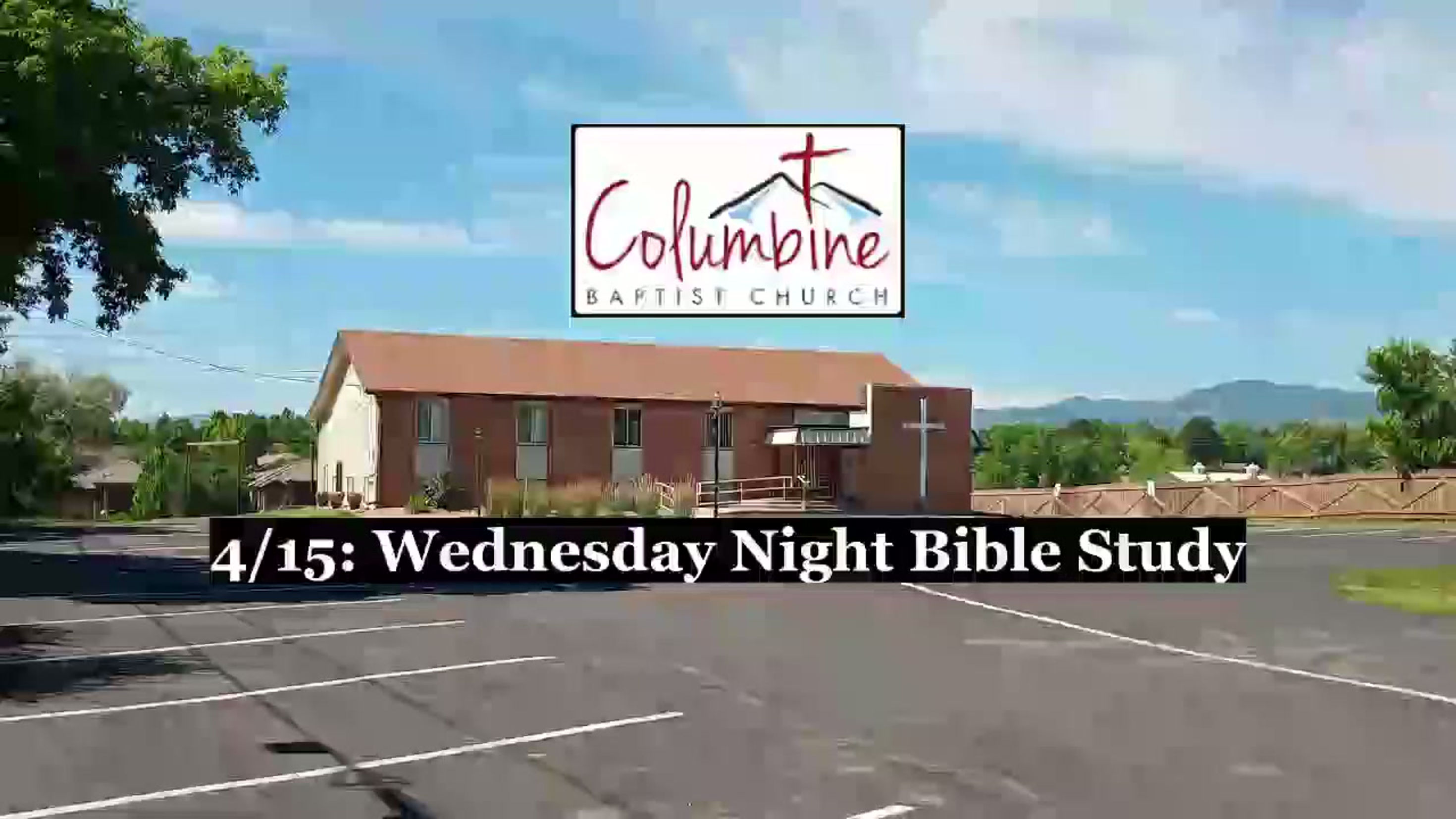 4/15: 1 Peter part 4 (chapter 2) - 7pmWed